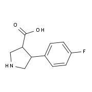 (3S,4R)-4-(4-FLUOROPHENYL)PYRROLIDINE-3-CARBOXYLIC ACID 1047651-77-3